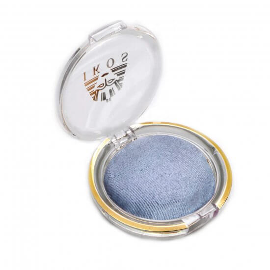 IKOS Kosmetik Lidschatten LS9 blue silver gebrannt